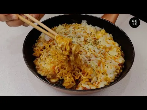 순두부 그라탕 라면