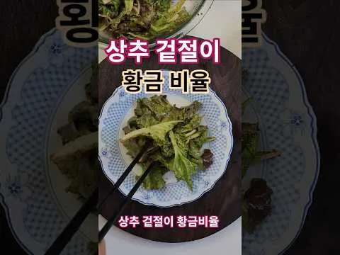 상추 겉절이