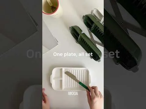 3구 접시 활용 플레이팅