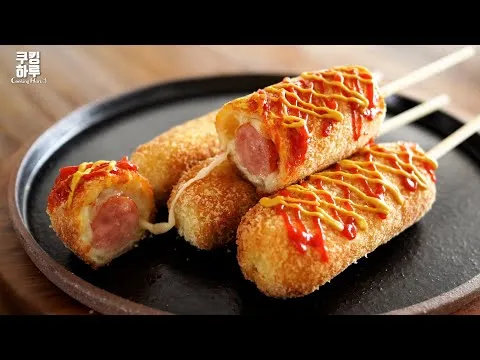 식빵 핫도그