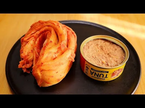 으깬두부 참치김치찌개