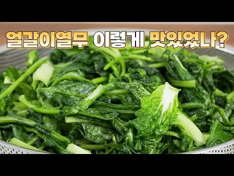 열무 얼갈이 김치