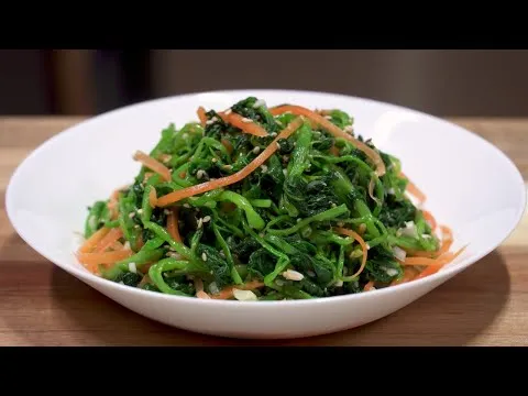 참나물무침