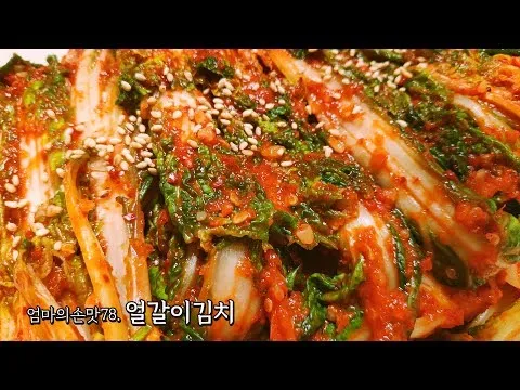 얼갈이김치