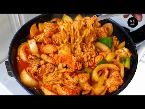 칼국수찜닭