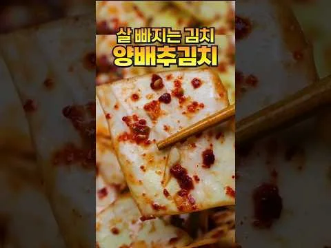 양배추 김치