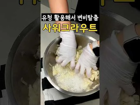 유산균 양배추 절임
