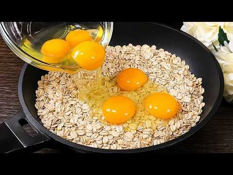 오트밀 달걀 팬케이크