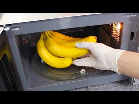 전자레인지 바나나 초콜릿 케이크