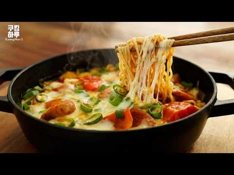 토마토 피자 라면