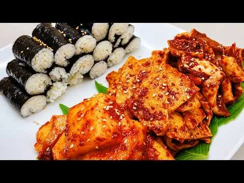 매콤 쫄깃 충무김밥