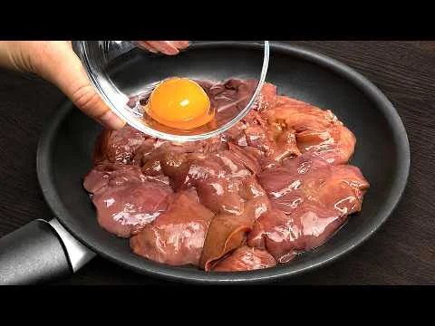간단한 간단한 닭간과 밥전 레시피
