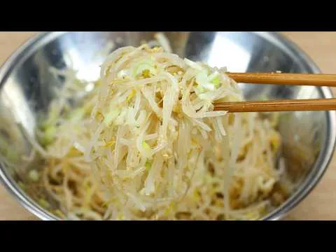 명품 숙주나물