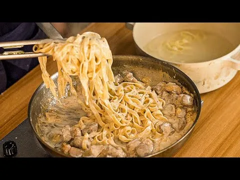 한국식 크림 파스타