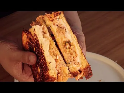참치 김치 치즈 토스트