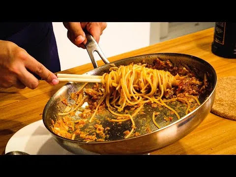 캔참치 파스타