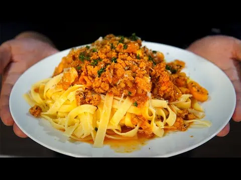 코리안 스타일 라구 볼로네제 파스타