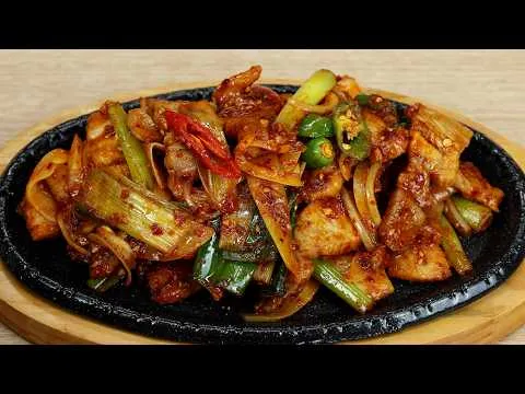 매콤 삼겹살볶음