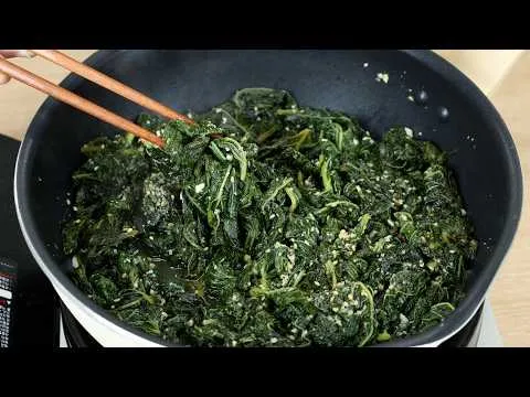 부드러운 깻잎볶음