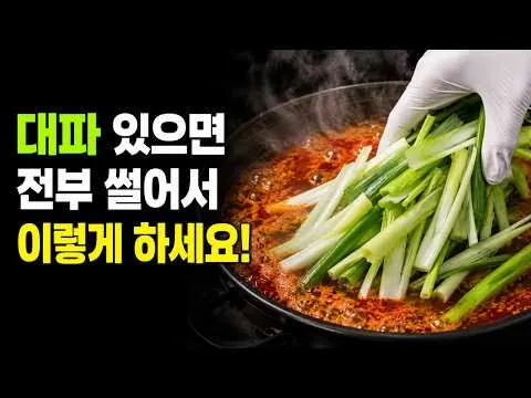 대파 참치찌개
