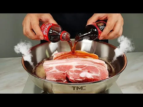 콜라 쌍화탕 돼지고기 수육