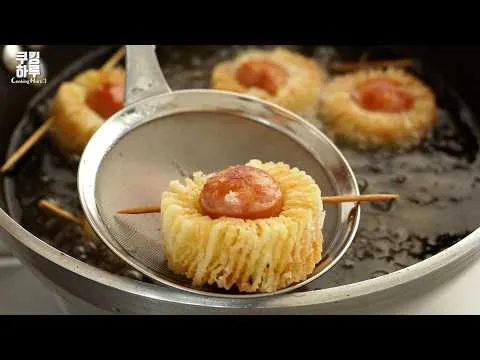 미니 치즈 소세지 감자볼