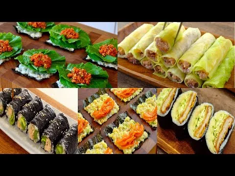 7가지 김밥 레시피