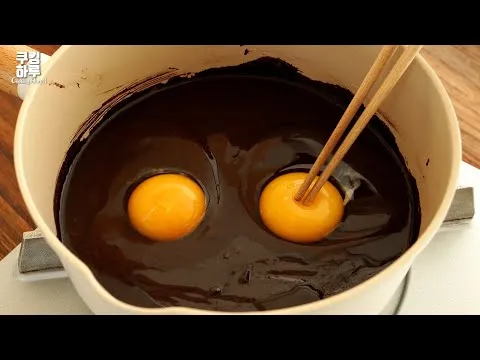 볶음 초콜릿 너트 디저트
