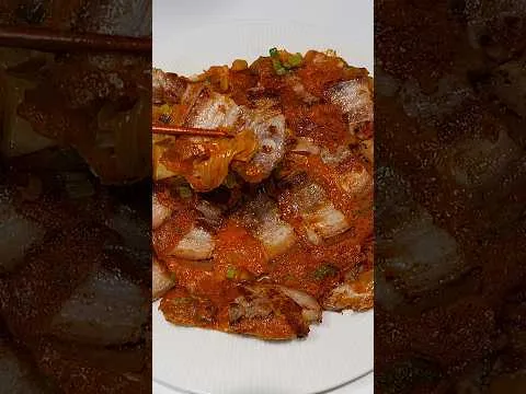 삼겹살 김치전