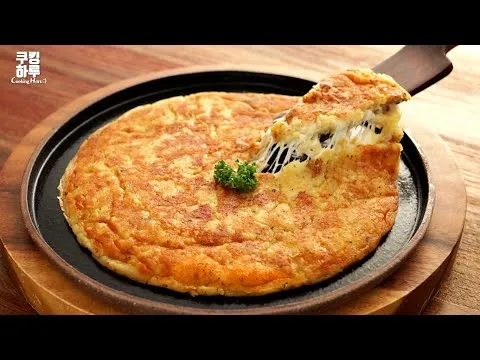치즈 양파 감자전