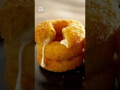감자 치즈 도넛