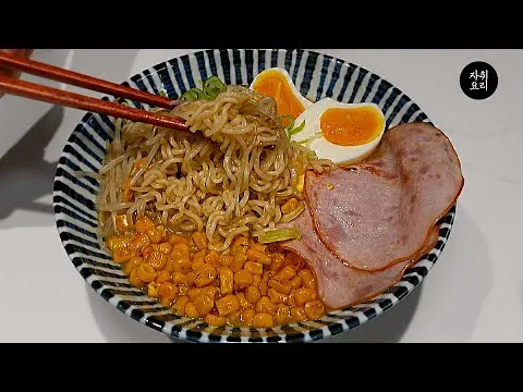 된장버터옥수수라면