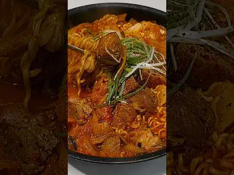 김치찌개 라면