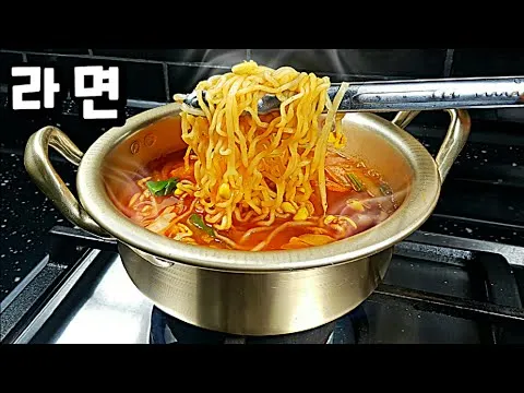 해장 라면