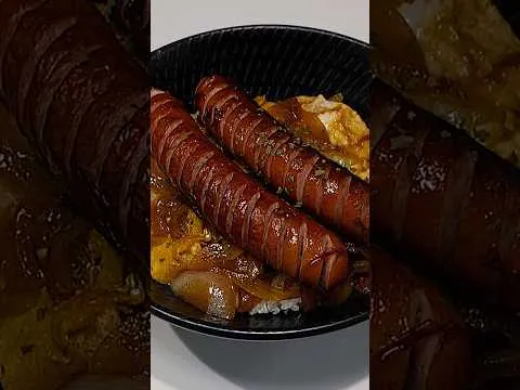 소시지 덮밥