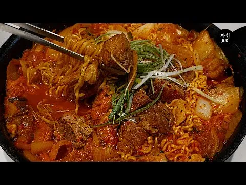 김치찌개 라면