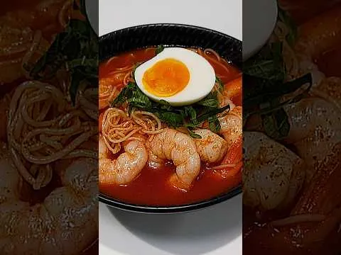 새우 물비빔국수
