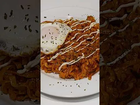 멸치칼국수 야끼소바