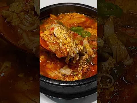 얼큰 게살 계란탕