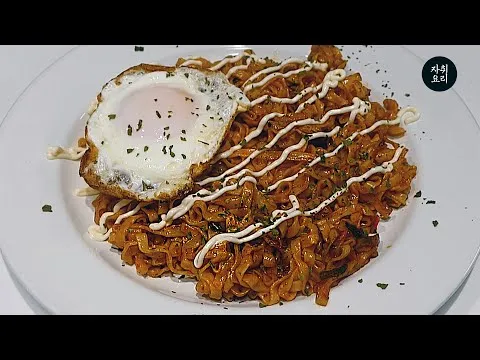 멸치칼국수 야끼소바