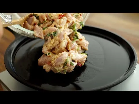 치킨 팬케이크