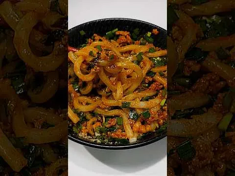 마제소바식 비빔우동