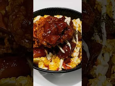 숯불향 오븐치킨 볶음밥