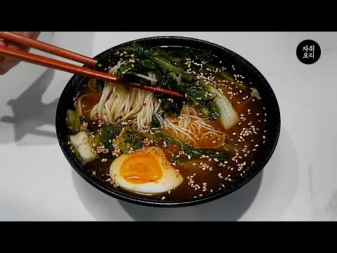 열무냉국수