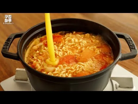 토마토 계란 라면