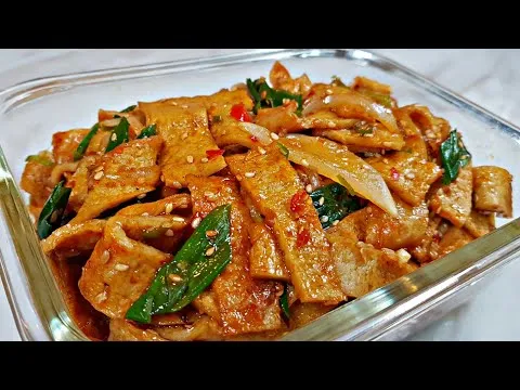 매콤 칼칼한 어묵볶음