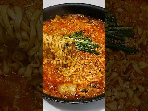 순두부 짬뽕라면