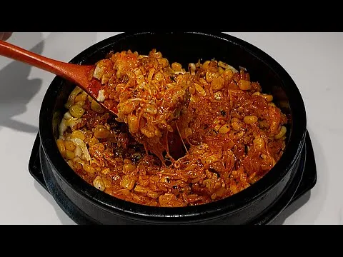 뚝배기 만두밥