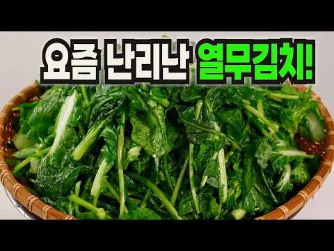 열무김치