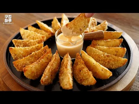 마늘 치즈 감자
